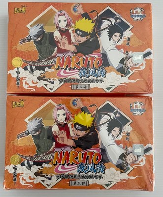 2 X NARUTO TRADING CARDS BOOSTER BOXES BRAND NEW