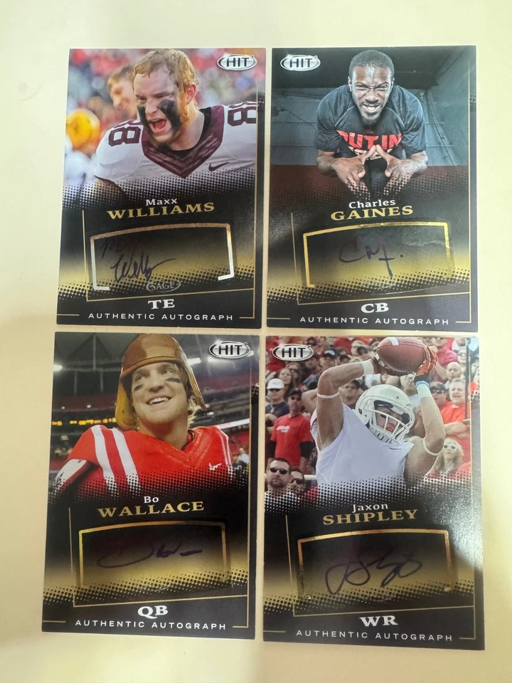 2015 Sage HIT Black Autographs - Image 4 of 4