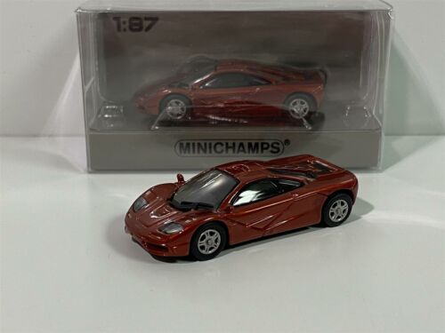 Minichamps 870133820 McLaren F1 Roadcar 1994 Red Metallic 1:87 Scale - Picture 1 of 6