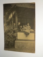 Girls and Women Sitting on a Porch - Circa 1920s / Photo