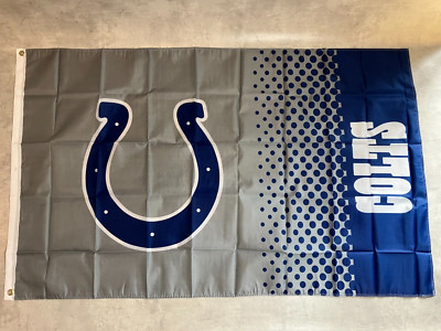 Indianapolis Colts NFL Fahne Fade Flag 154 x 90 cm NEU UVP 13,99