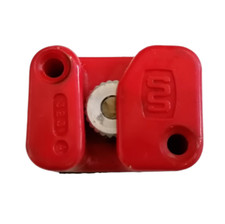 Red Seasure Small Control Line Cleat 323 For Sailing Dinghy Boat