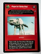 Star Wars CCG Reflections III 3 Prepare For A Surface Attack
