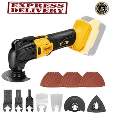 Cordless Oscillating Tool For DeWalt 20v Brushless 6 Variable Speeds Multitool