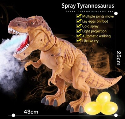 Large Electric Dinosaur Toys Walking Jet Dinosaur
