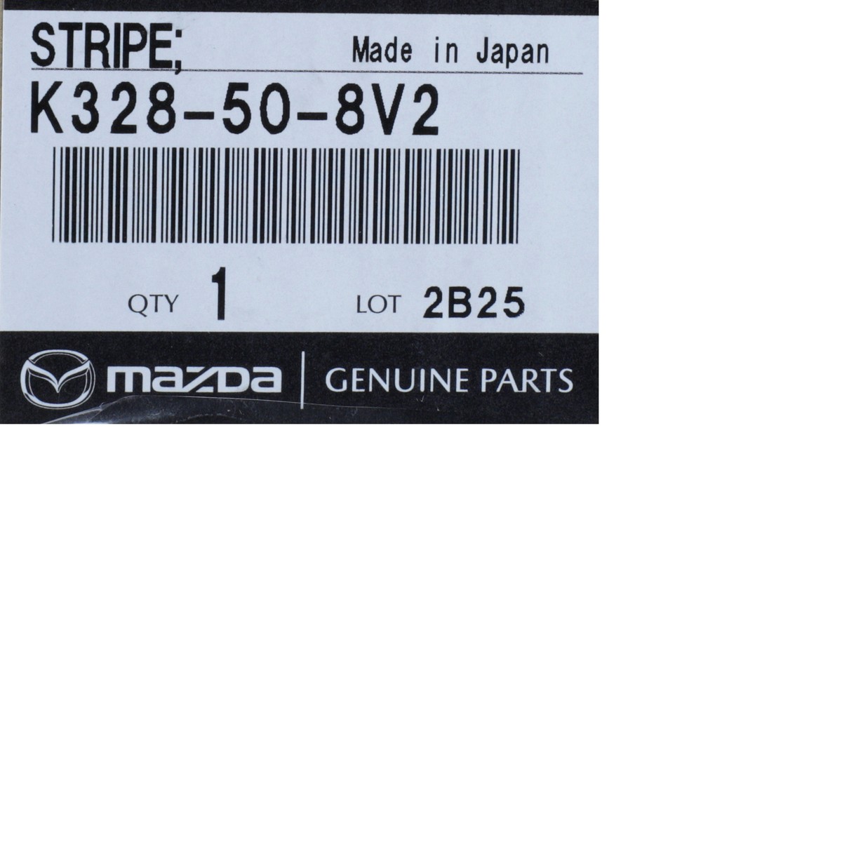 K328508V2 Genuine Mazda STRIPE K328-50-8V2 for sale online | eBay