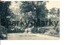 Ditton Hill Long Ditton 1910 Vintage Postcard K08