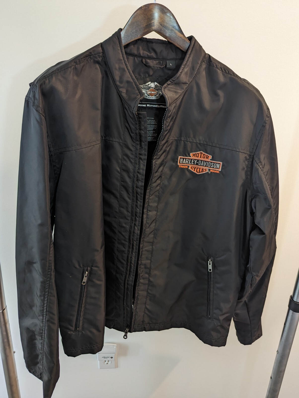 Harley Davidson Men's Motorcycle Riding Jacket L Gem