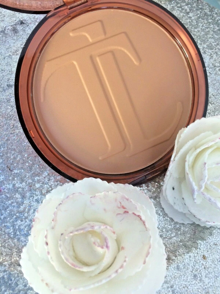 T LECLERC Kompaktpuder Groß Format Teint Aufhellen Halée Ocree Wert - Bild 3 von 3