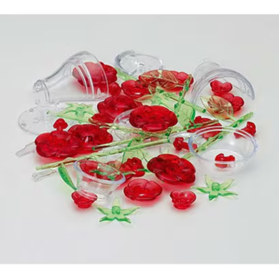 ゆゆ Crystal Puzzle 50208 Rose Red Japan NEW | eBay