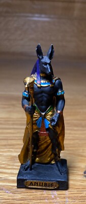 New Veronese Design Anubis God Of The Dead Resin Hand Painted Figurine