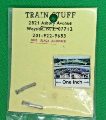 Train Stuff S scale #1072 Slack Adjusters, pkg. 2 - Details Below