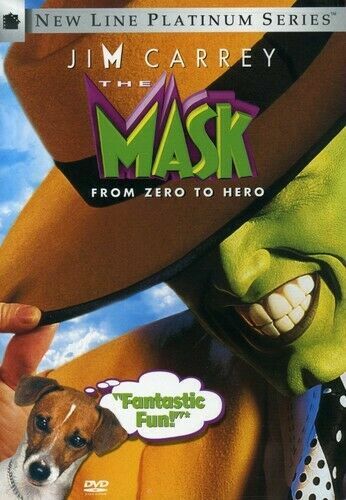 The Mask DVD -[New Line Platinum Series] Snapcase 1994 Jim Carrey