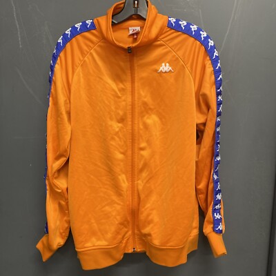kappa Kappa Full Zip Classic Tape Logo Track Jacket Adult Size Large
