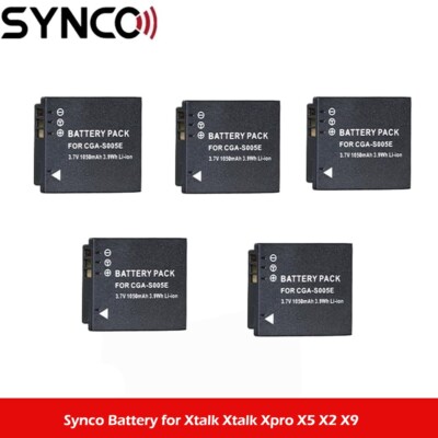Synco Battery for Xtalk Xtalk Xpro X5 X2 X9 