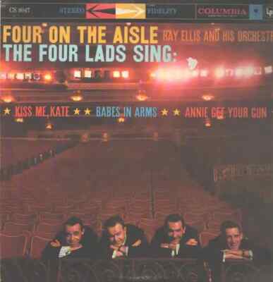 LP The Four Lads With Ray Ellis And His Orchestra The Four Lads Sing: Four On T