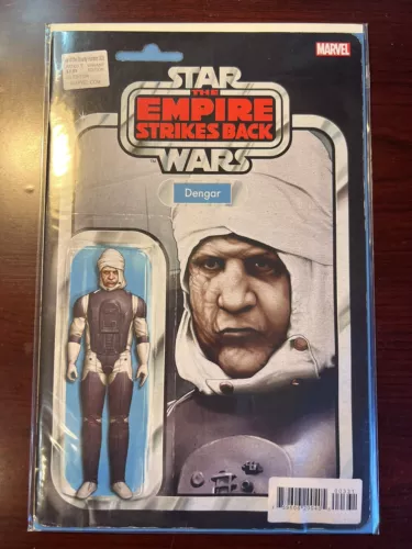 Star Wars War Of The Bounty Hunters #3 Action Figure Variant Comic Marvel 2021
