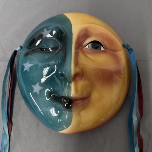 “About Face” Clay Art Ceramic Mask San Francisco Wall Art Home Decor - Picture 2 of 20