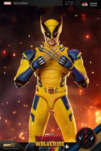 zd toys DEADPOOL & WOLVERINE 1/10 scale action figure set of 2 mcu MARVEL NEU - Bild 16 von 23