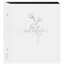 Lanpn Wedding Photo Album 4x6, 600 Pockets, Slip-in, Linen Cover, Large Capacity