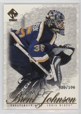 2001-02 Pacific Private Stock Gold 20/106 Brent Johnson #80 l5w