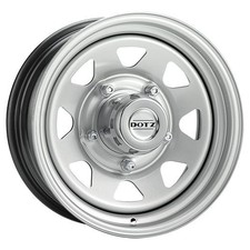 1x DOTZ DAKAR DARK 4x4 schwarz 7.0Jx16 5x114.3 ET36