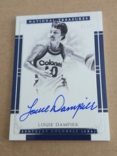 2016-17 National Treasures LOUIE DAMPIER SP Signatures Kentucky Colonels /75 🔥