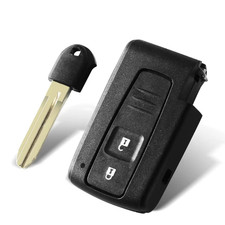 2 Button Remote Key Fob Case Shell + Blade for Toyota Prius 2006 2007 2008 2009
