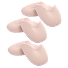 3 Pairs Cushioned Comfort Ballet Toe Covers Forefoot Pad Knitted