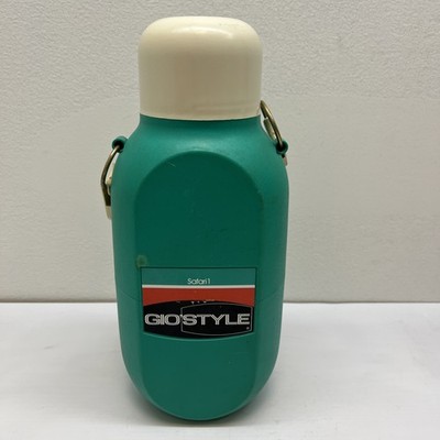 Gio'Style Water Bottle Vintage Green Safari 1000 Canteen 1 Liter 22 Ounces Trip