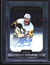 2021-22 O-Pee-Chee Platinum #R-RZ Radim Zohorna Rookie-Autographs