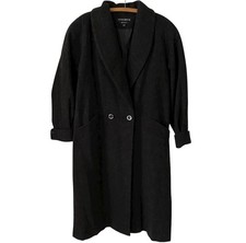 Vintage Donnybrook 100 Wool Double Breasted Long Peacoat Women  s 14P