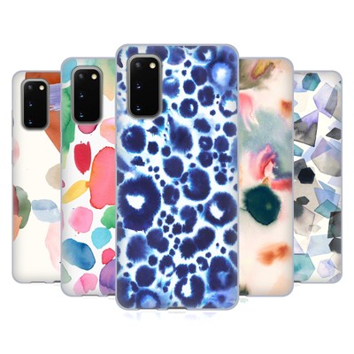 OFFICIAL NINOLA PATTERN ABSTRACT SOFT GEL CASE FOR SAMSUNG PHONES 1