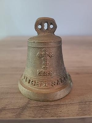 1738 1769 Sanya Maria Magdalena San Diego Mission Bell Brass California Mexican