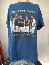 Backstreet Boys vintage royal blue unisex t-shirt all sizes QT3523
