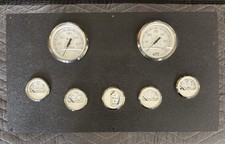 Faria Chesapeake White Boat Gauges Complete D...