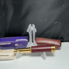 Tasco 1AGST 25x Magnification 30mm Brass Spyglass Leather Telescope
