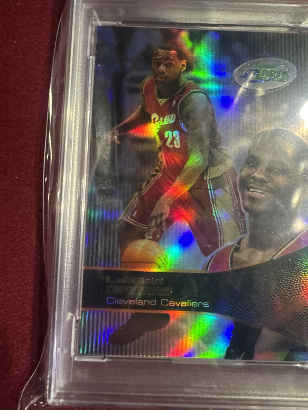 LEBRON JAMES 2003-04 eTopps Topps #43 RC Rookie Card PSA 10 Gem Mint view 5