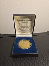 2010 $50 Buffalo Tribute Proof Coin 24kt Gold...
