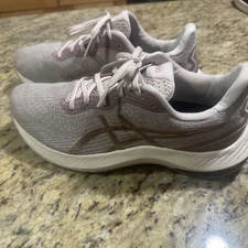 Asics Gel running shoes Pulse 14 Women's Athletic Sneakers Mineral Beige 8.5