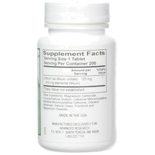 Nutrient Carriers Lithium Orotate 400 Tabs