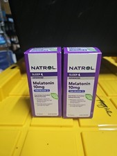 2x Natrol Melatonin time release Tablets, 10 mg, 75 tabs , EXP 05/26 