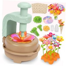 Fabric Flower Bouquets Toys, DIY Craft Kits Toys for Kids - DIY Flower Set