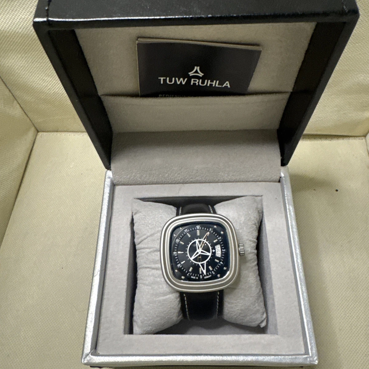 Ruhla Leather Band Wristwatches for Men for sale | eBay display picture 2