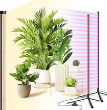 2 Pack Standing Grow Light for Indoor Plants,42W 243LEDs Full Spectrum Vertic...