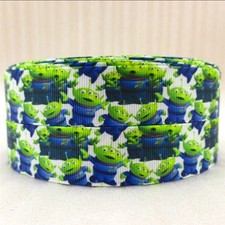 1 inch 1 yard Toy Story Woody Alien printed Grosgrain Ribbon 1042592