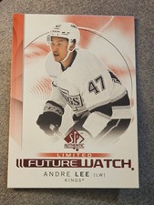 2024-25 SP Authentic Andre Lee Future Watch Rookie Limited Red  - LA Kings 