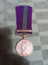 Cyprus medal , GNR . A . STEWART 23482420 ROYAL ARTILLERY. RA. 