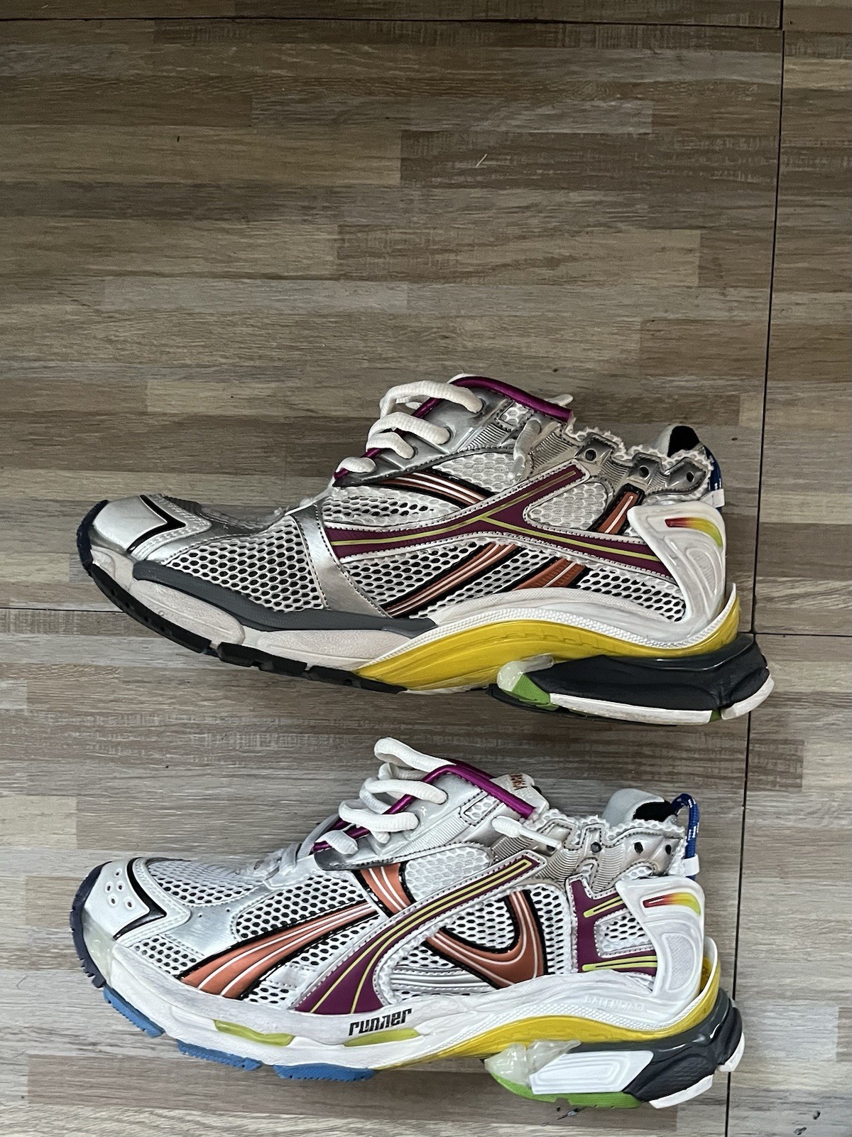 Balenciaga Runners Multicolored Men's Sneakers Size EU 43/US 10.5