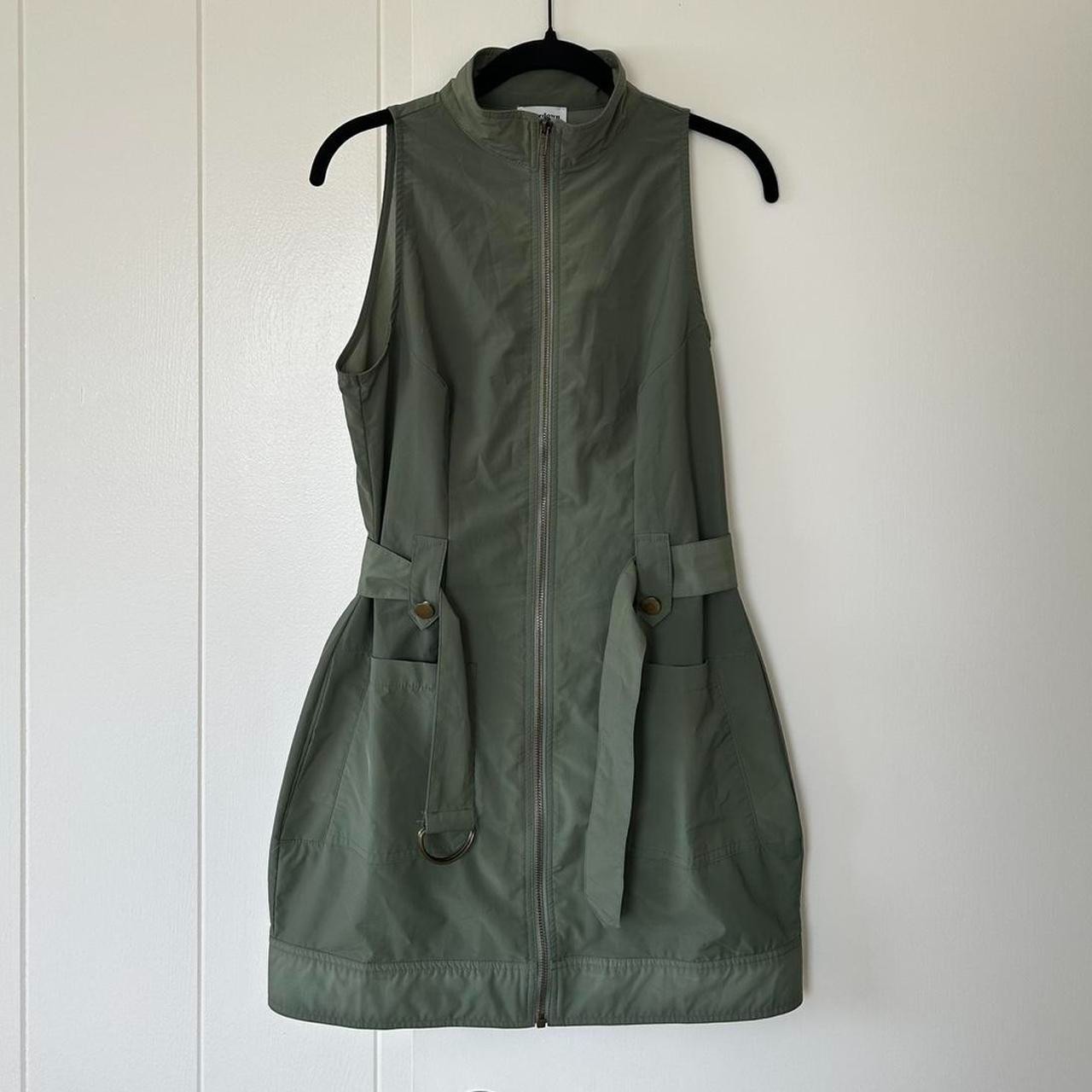 Superdown REVOLVE Sofia Belted Mini Dress Olive G… - image 2